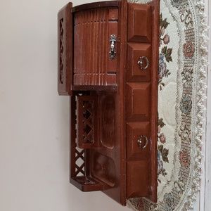 Vintage Men's Wooden Valet